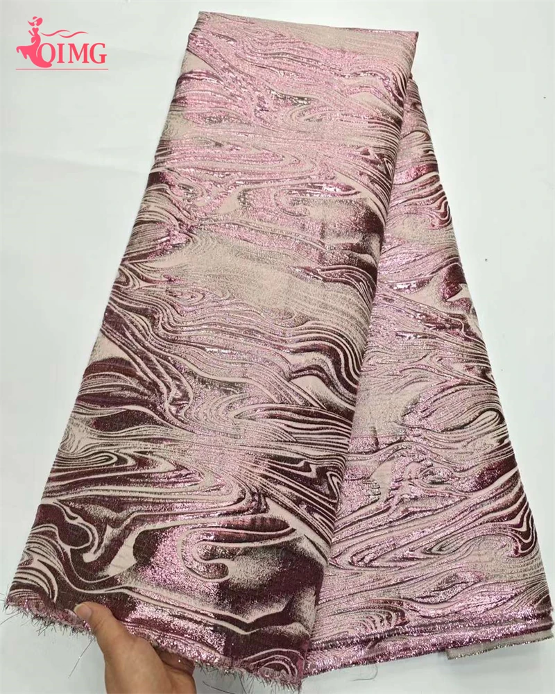 OIMG новинка 2024 года яркая кружевная ткань французская жаккардовая