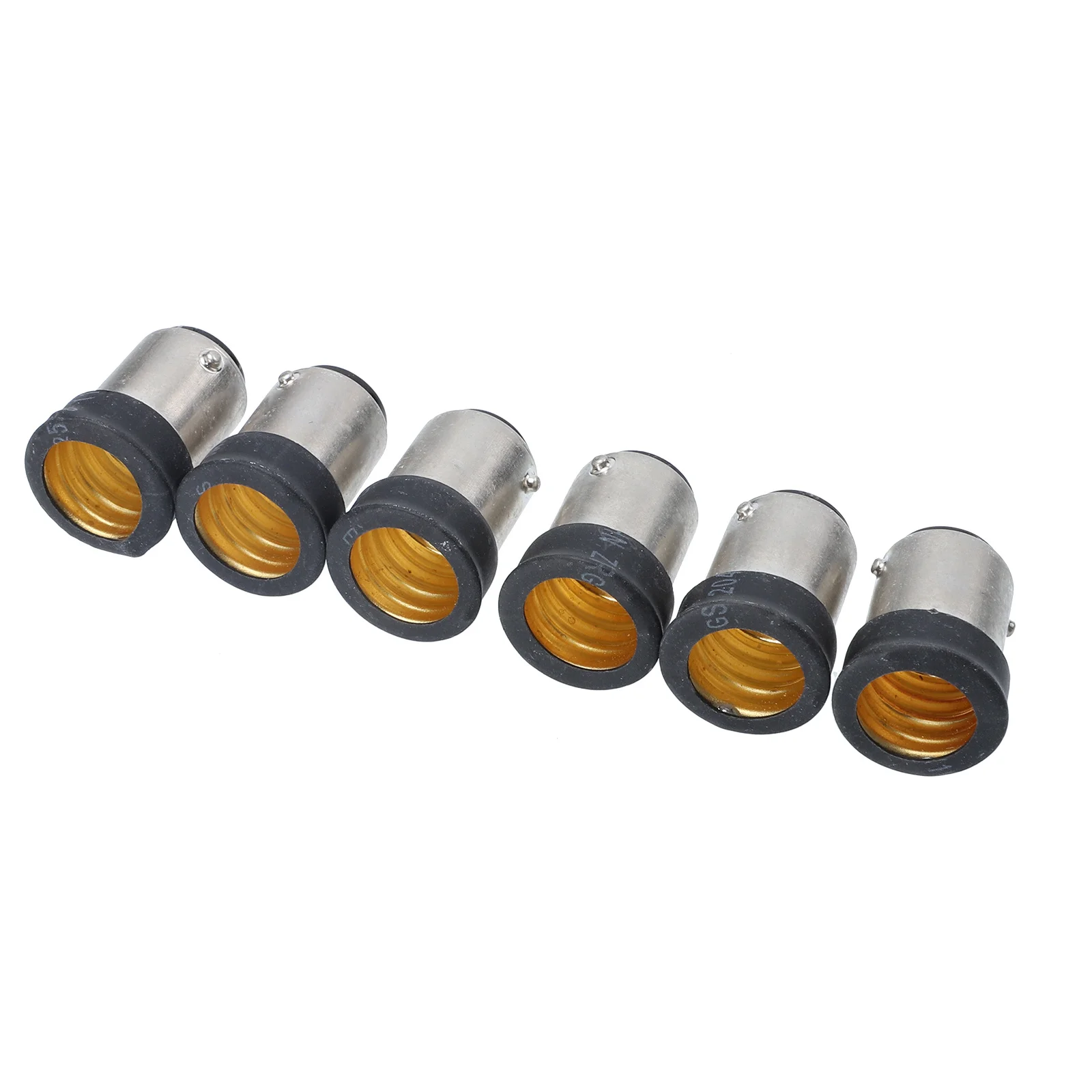 

6pcs Light Head Adapter B15 to E14 Lamp Holder Converter Useful Lamp Converter