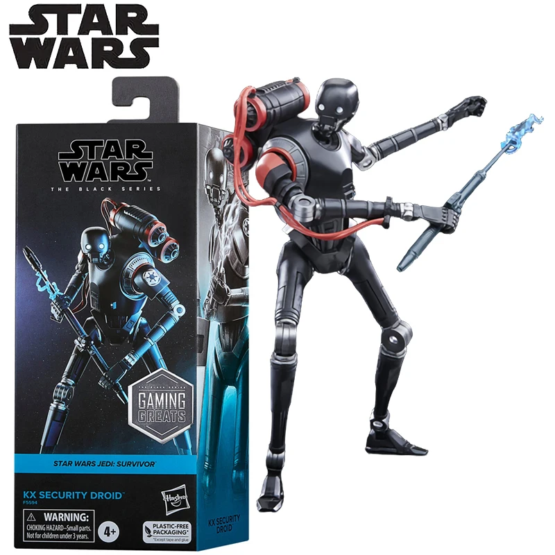 

Original Star Wars Jedi: Survivor Gamestop Limited Edition KX Security Robot Action Figures Toys 6 Inch Movable Statues Model