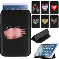 universal tablet bag case magnet pack 7 8 10 10 1 inch sleeve stand cover pouch love series pu leather folding tablets holder