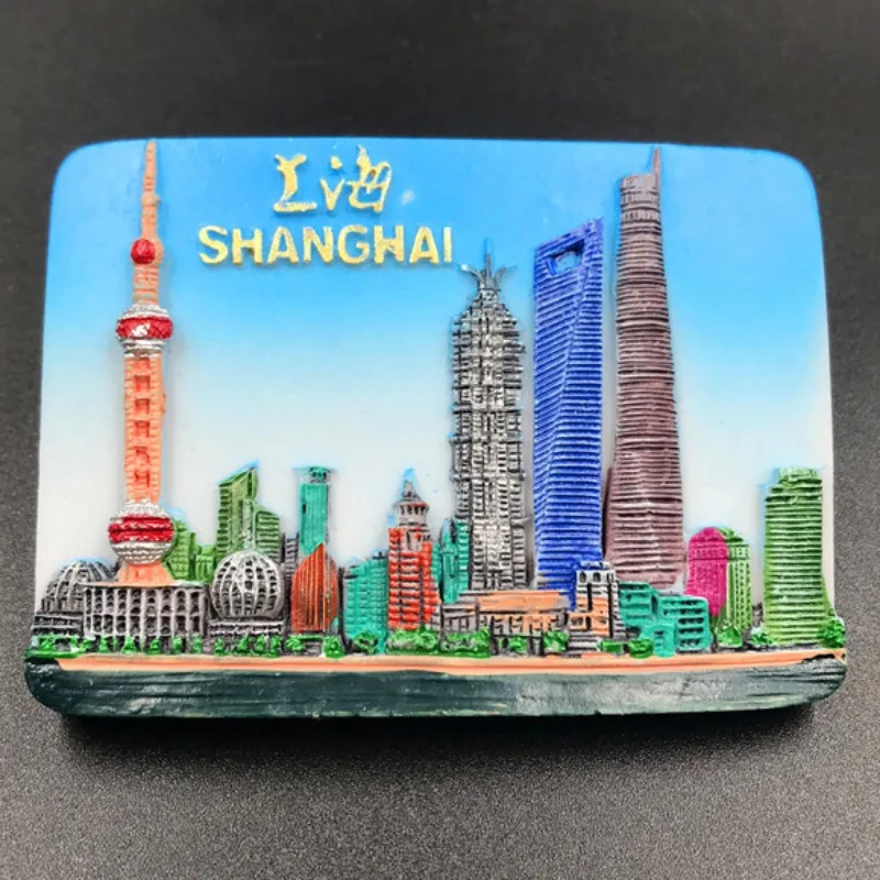 

Магниты на холодильник Шанхай