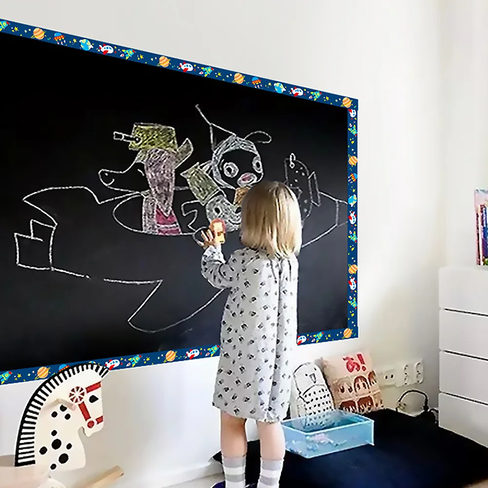 

Board Paste Bulletin Sticker Border Decoration Adornment Blackboard Decorative Decals Layout Wall Decor Adheisve Adhesive Trim