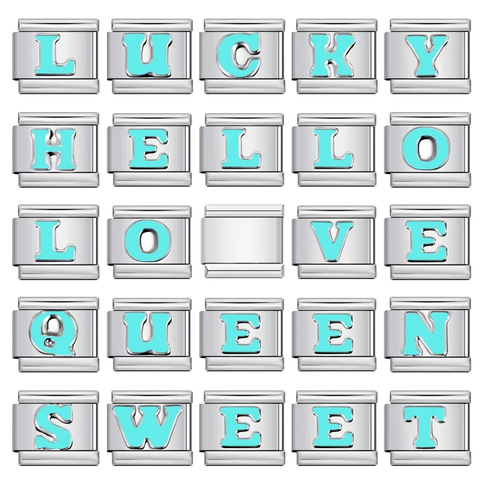 1 шт. эластичный шарм итальянская ссылка подходит для браслетов из нержавеющей