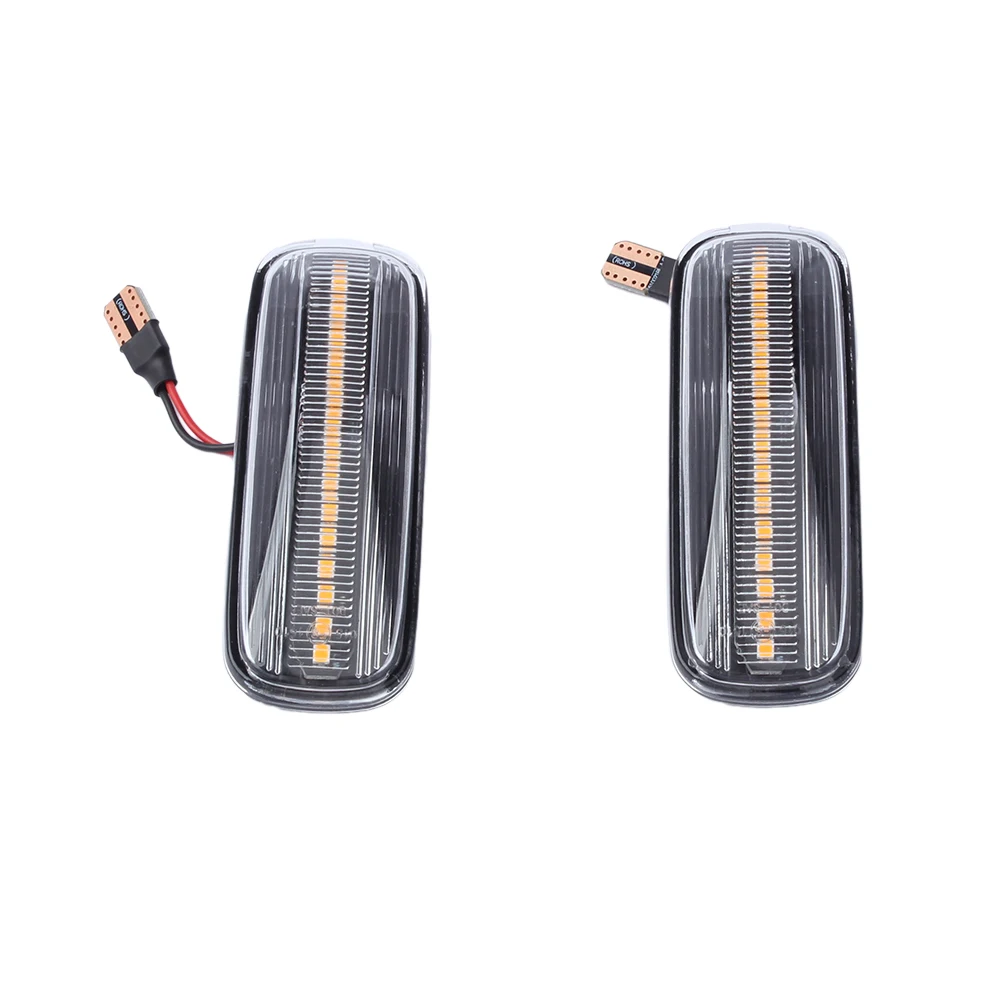 

2pcs 12VDC Car Dynamic Turn Signal Side Lights Yellow Light Left & Right For Civic EK9/EK1/EK2/EK3/EK4 1995-2000