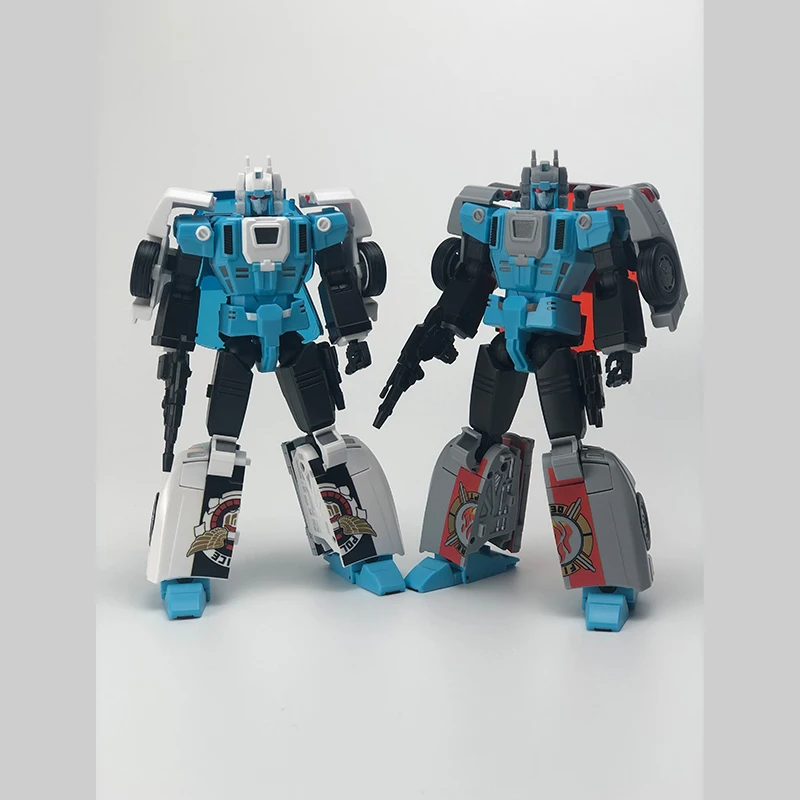 【В наличии】Fans Hobby FH MB-13A Red Alarm Ace Goshooter Siren Animation Version 3rd Party Headmaster Transformation Action Toy