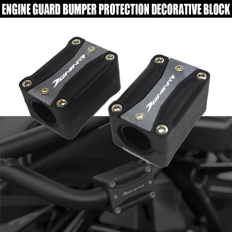 

Motorcycle Accessories Engine Guard Bumper Protection Decorative Block For Bajaj Dominar 400