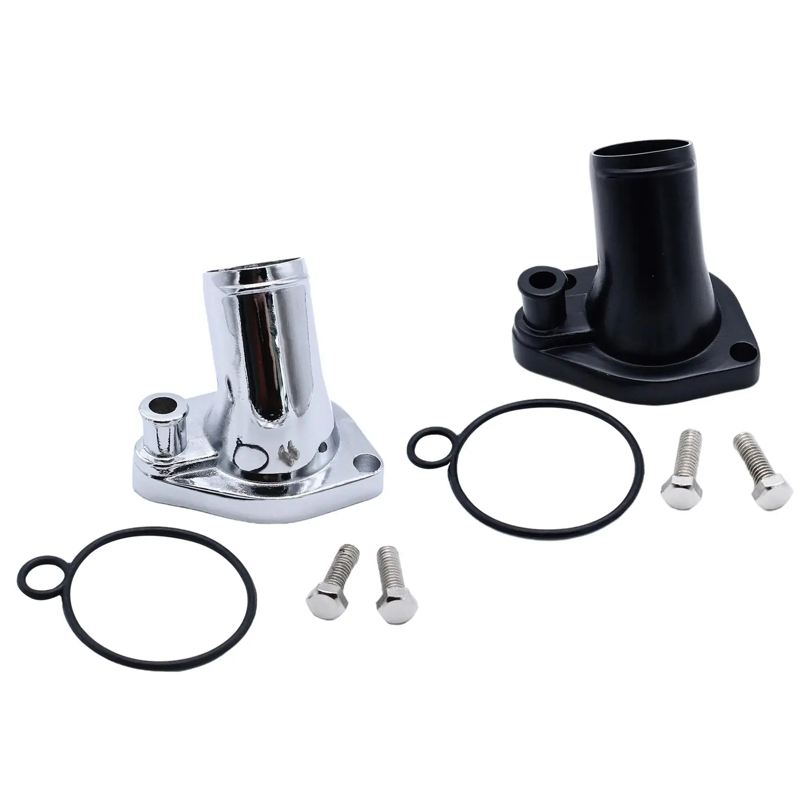 

Water Neck Thermostat Housing Fit for Ford Small Block 260 347 351W 1965-1975 O Circle Good Sealing Performance Accessories