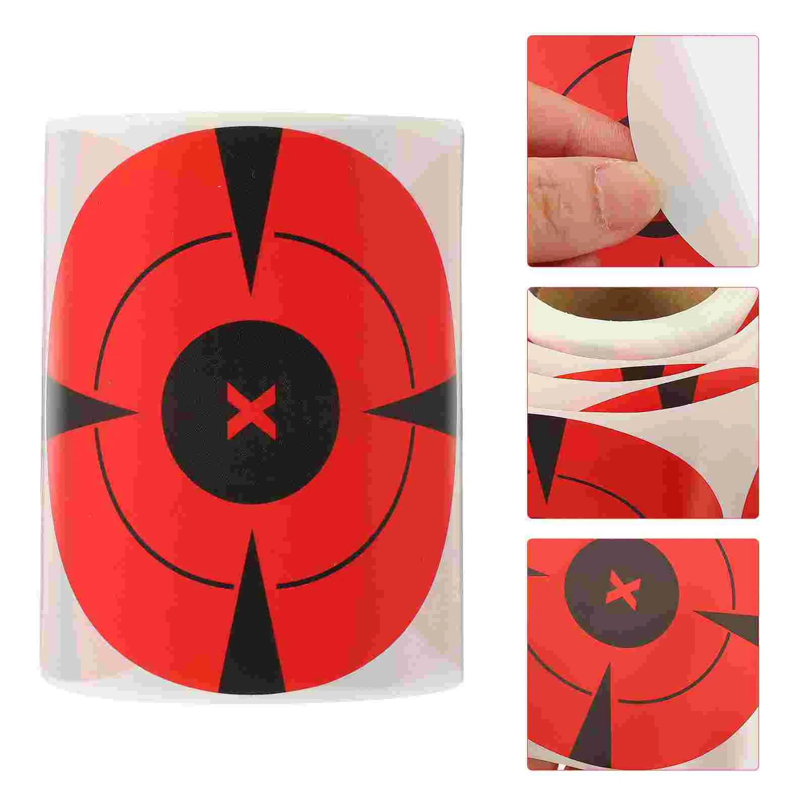 

Circle Stickers Shooting Targets The Range Label Practice Abs Silhouette Sports Labels Fluorescent Spot