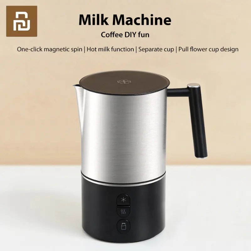 Youpin Scishare Electric Milk Foamer Bubble Latte Cup Coffee DIY Machine Latte Art Creamer Maker 220V Cappuccino Frother Pitcher