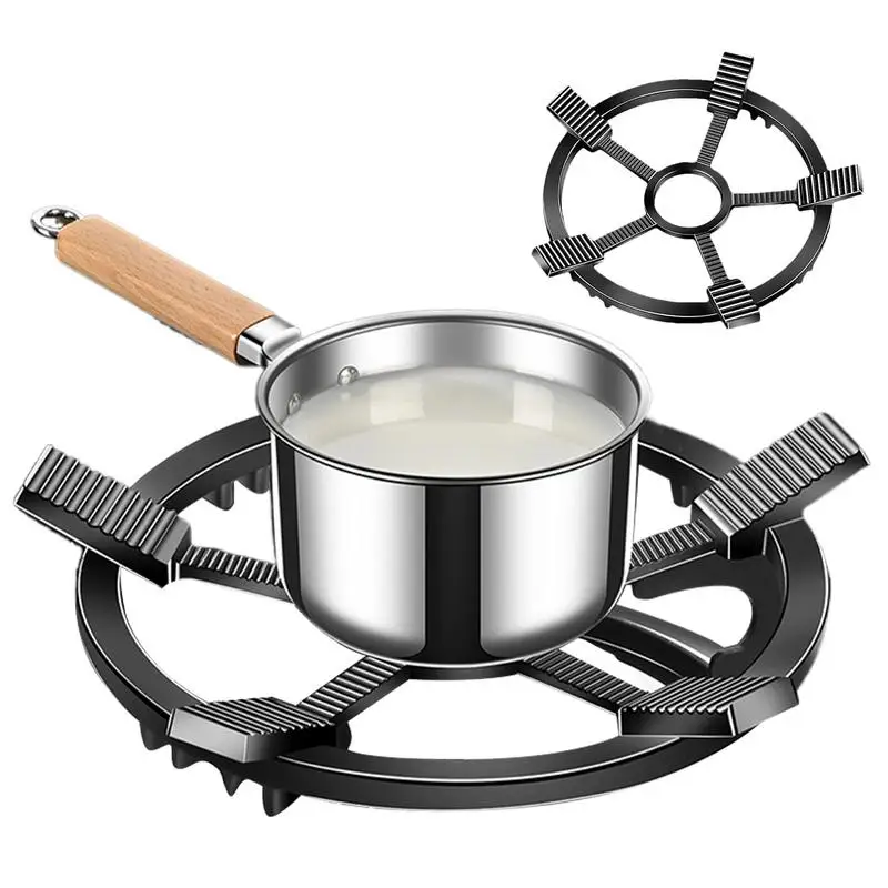 Подставки для плиты газовое кольцо редуктор кастрюли решетки нескользящая