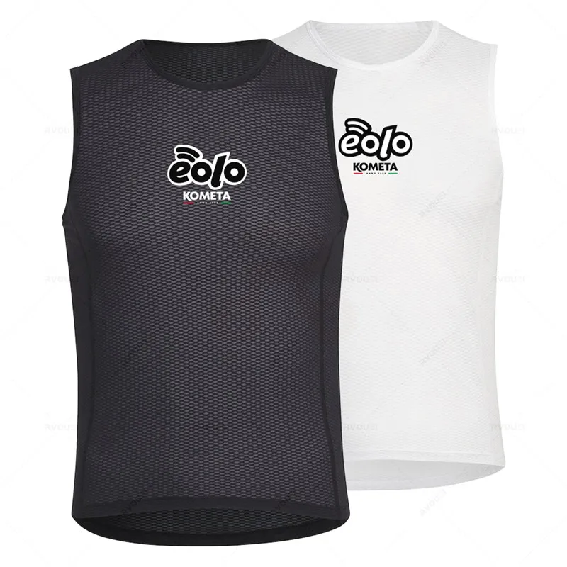 

New EOLO Men Cycling Base Layer Summer Jersey Cycling Vest Reflective MTB Road Bike Bicycle Vest Mesh Underwear Cycling Clothing