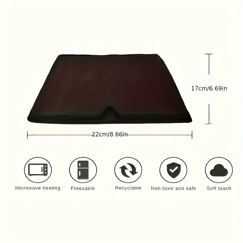 Ледяной флисовый колпачок охлаждающая головка флисовая маска для массажа головы