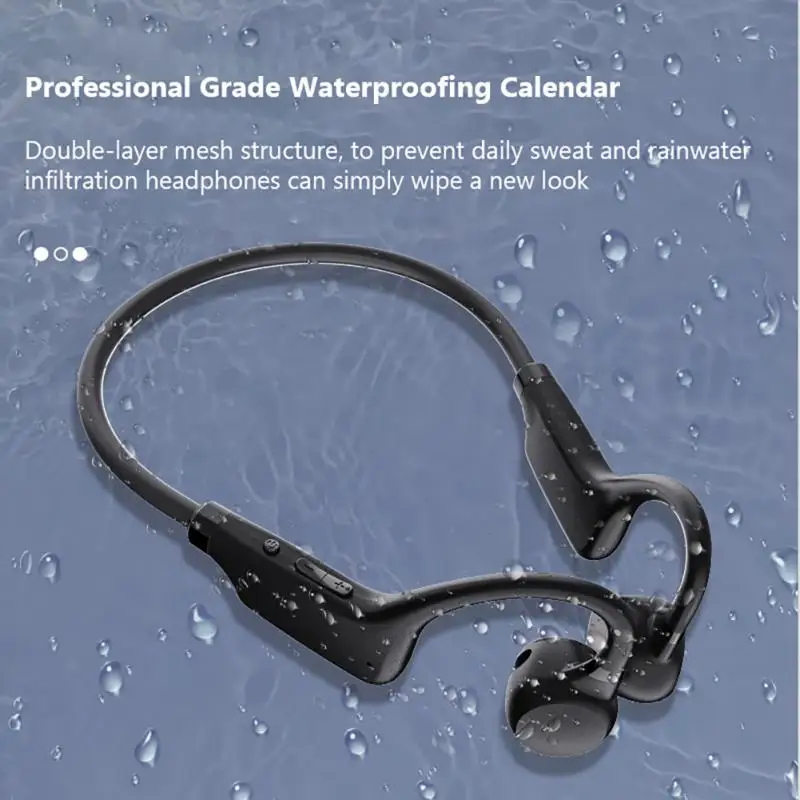 

Bluetooth 5.1 X1 Bone Conduction Headset Second Generation Air Conduction TWS Sports Wireless Not In-ear