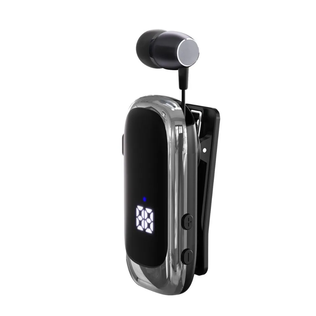 Фото Новинка 2023 года, петличные беспроводные наушники K88, наушники Bluetooth 5,3 с микрофоном, дисплей мощности, наушники-вкладыши с шумоподавлением, бесплатно №1