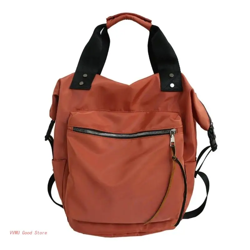 

M2EB Casual Nylon Backpack Women Larege Capacity Travel Book Bags for Teenage Girls Students Satchel Handbag Daypack Shoulder