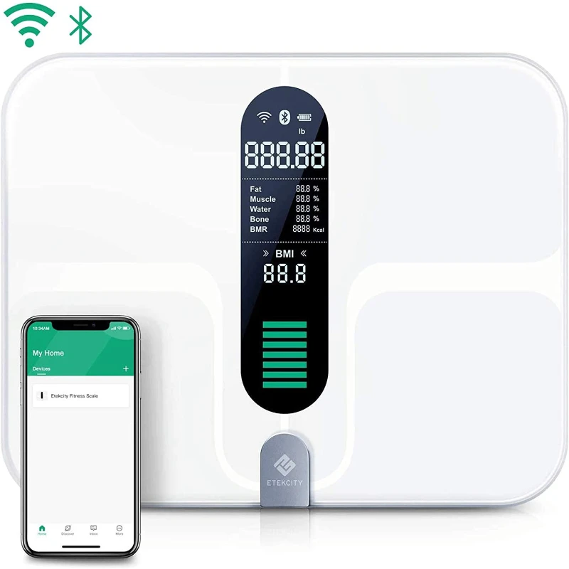 

Умные весы для измерения массы тела и жира с поддержкой Wi-Fi