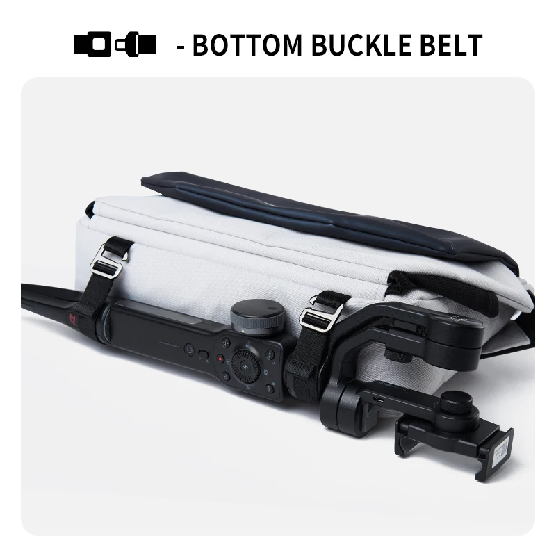 MOYYI Premium Waterproof Men's Crossbody Bag 12.9inch Trendy Multifunction Outdoor Commuter Sling Bag Original Design for Youth