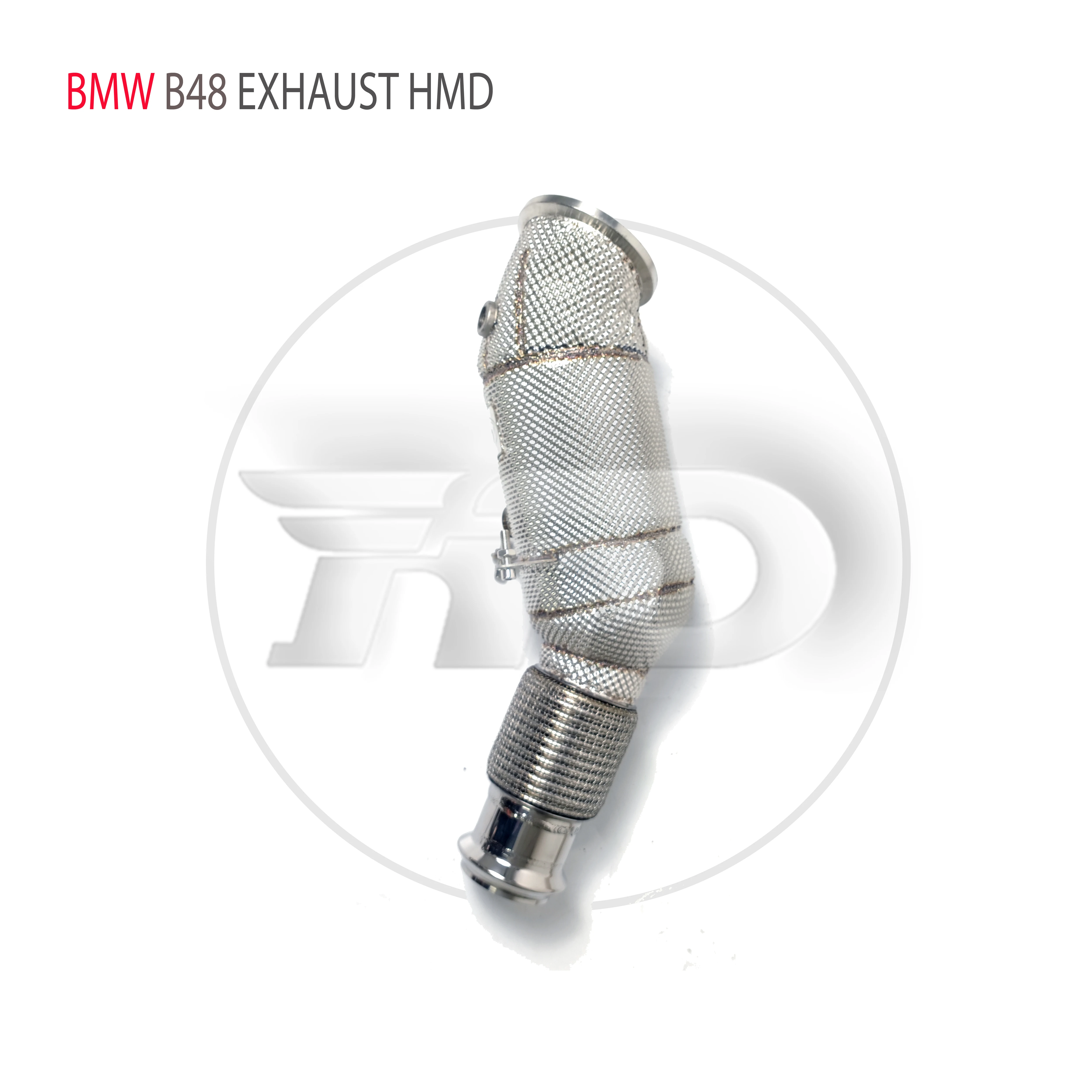 

HMD Exhaust System High Flow Performance Downpipe for BMW 525i 530i B48 Engine 2.0T Car Accessories With Cat Pipe