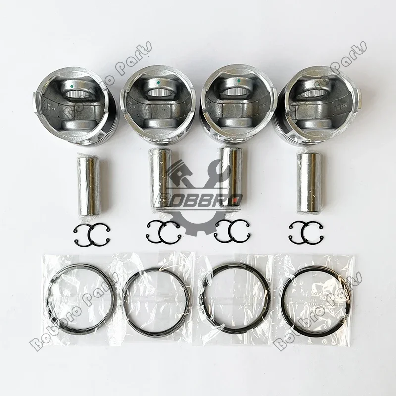 Поршень 1Z 13101-78300 с набором колец для вилочного погрузчика Toyota 3SD15 5FD20 5FD25 5FD28 Детали