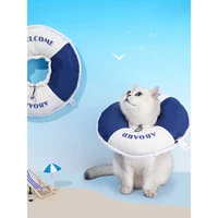 cat dog elizabeth pets neck surgery neutered skin disease recovery collar anti lickbite adjustable cotton buoy cute pillow