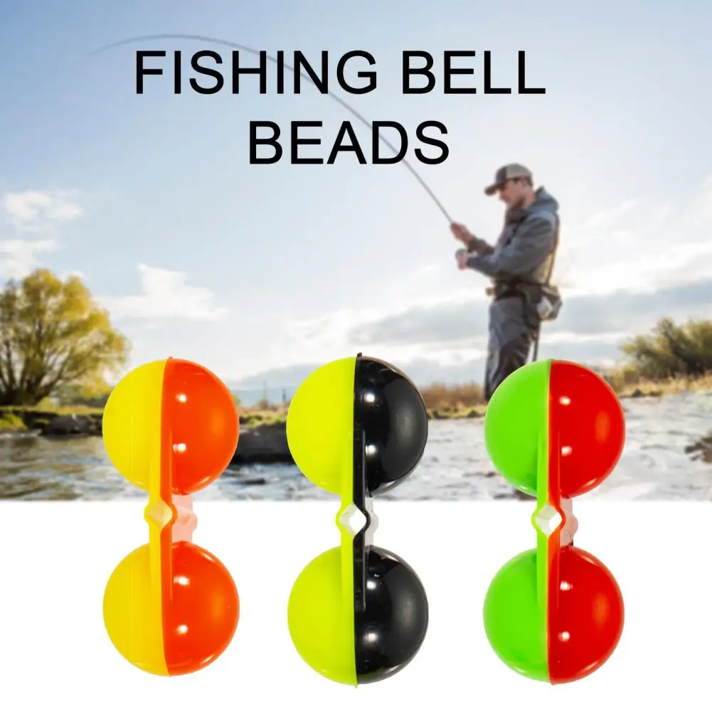 

10 шт., бусины-погремушки для рыбалки