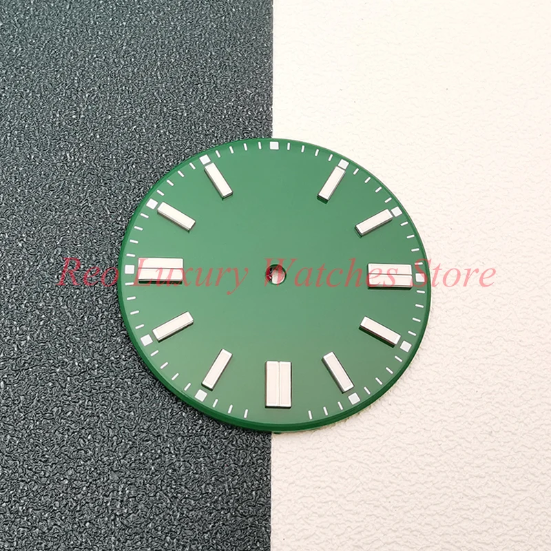 

Top Quality Tiffany Green Color Watch Dial For Oyster Perpetual 124300 Compatible with 3230 Movement Aftermarket Watch Parts