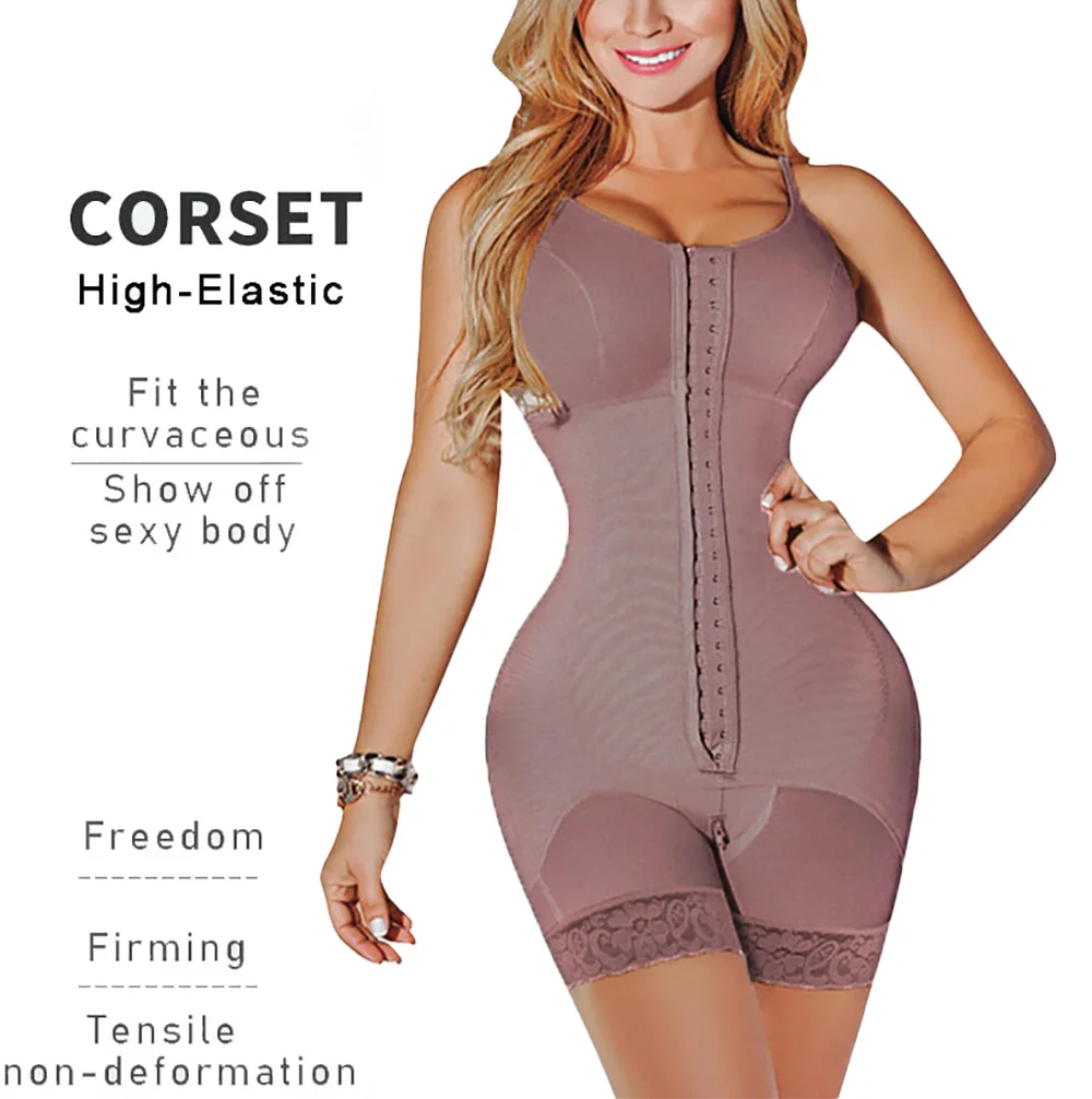 Fajas Reductoras Y Modeladoras Mujer Women Compression Garment Slimming Shapewear Corset Waist Trainer Body Shaper Lingerie Sexy