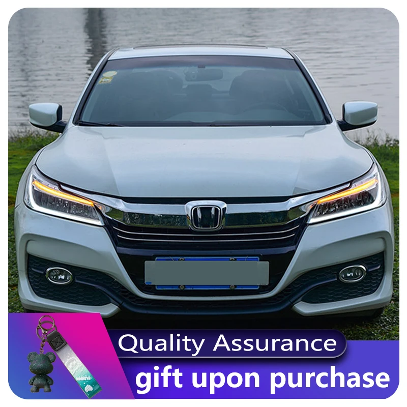 Автомобильные лампы для Honda Accord G9.5 2016 2017 передние фонари светодиодные указатели