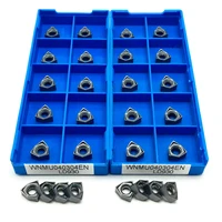 wnmu040304 en carbide tool double sided hex rapid feed milling insert high quality replacement apmt1604 milling insert