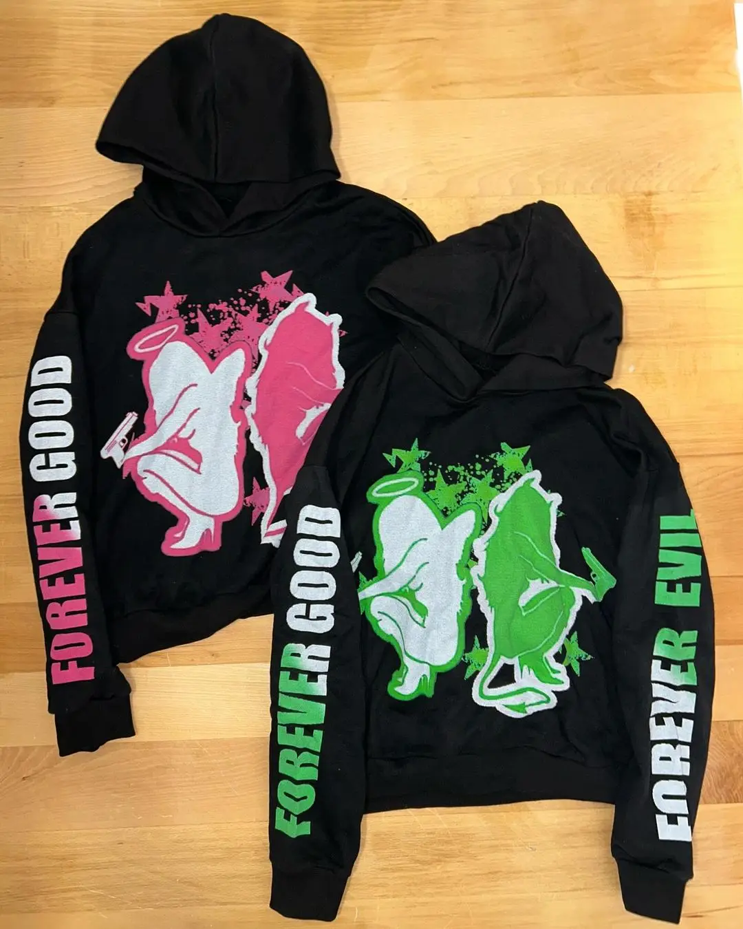 Толстовки в стиле Харадзюку женские уличные топы готики толстовка для пар