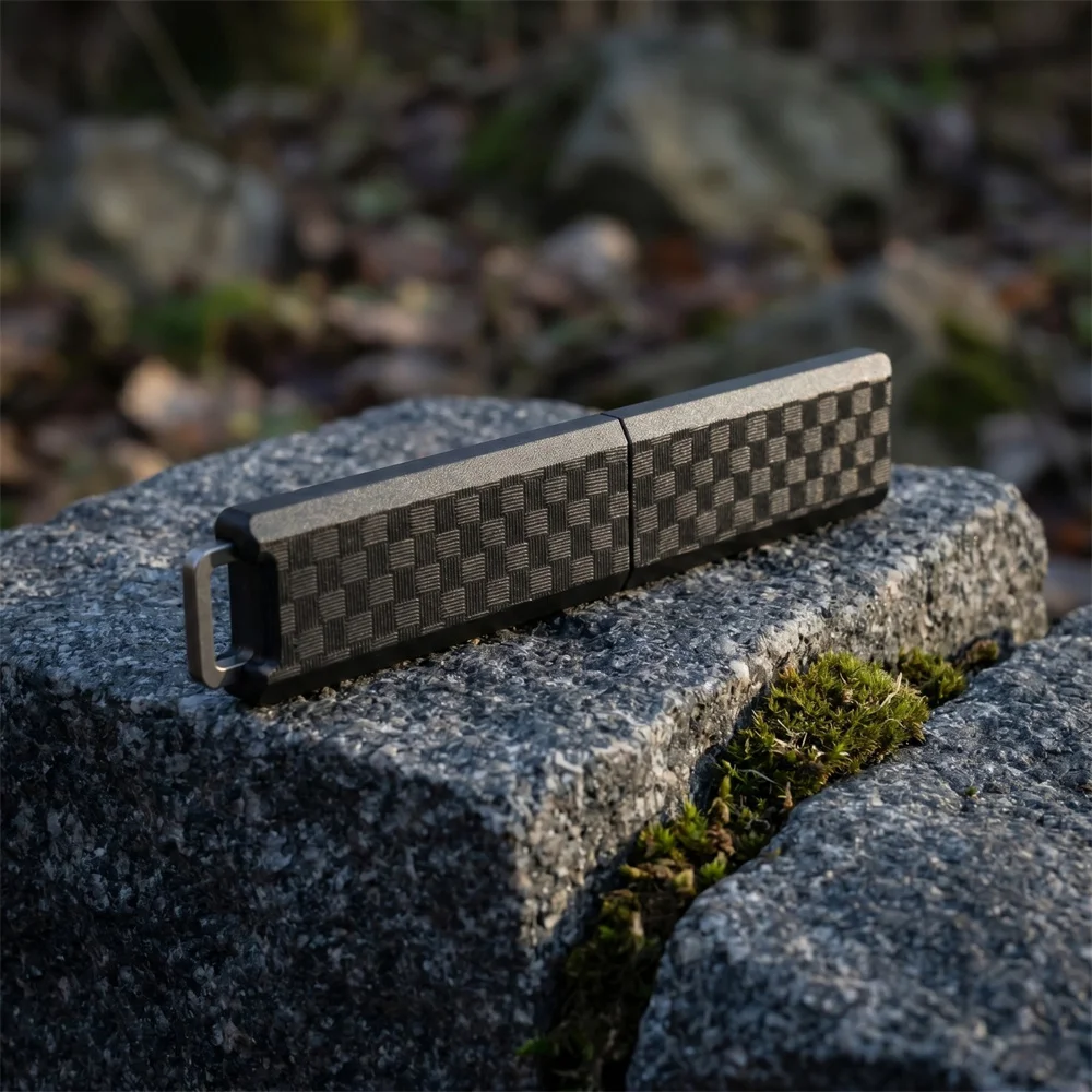 Фото Нож с фиксированным клинком MINI 2425, клинок из стали 8Cr13Mov, рукоять из нейлонового волокна, портативный, для кемпинга, туризма, выживания, многофункциональный инструмент EDC №3