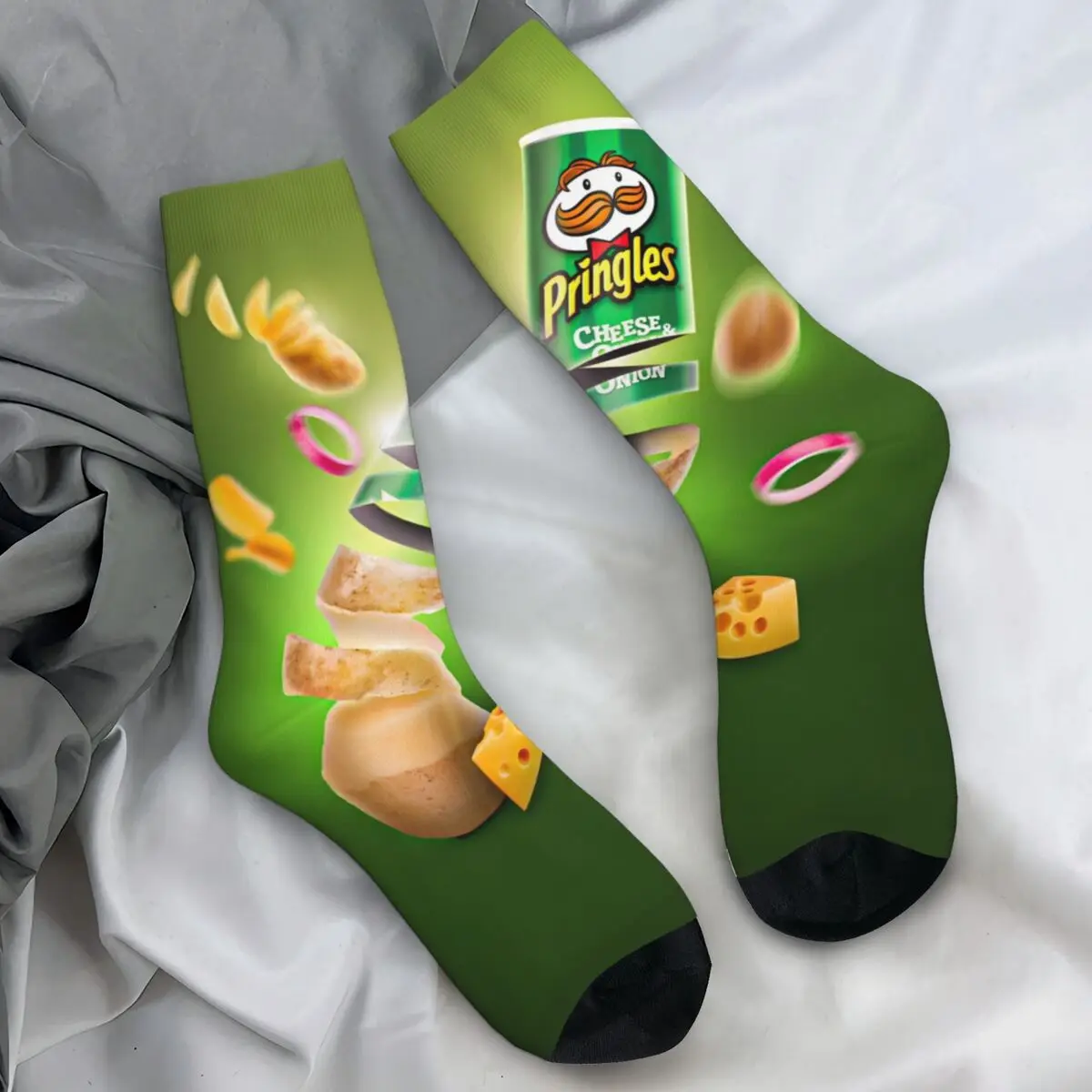 Носки Pringles Chip повседневные чулки осенние противоскользящие мужские носки