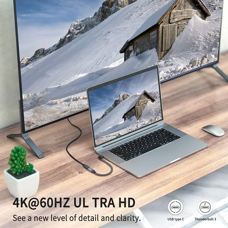 Удлинительный кабель с прямым углом USB C короткий (3 1 фута) разветвленный и