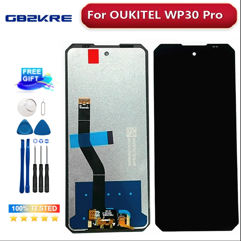 6,78-дюймовый ЖК-дисплей для OUKITEL WP30 Pro + сенсорный экран, стеклянная панель в сборе, замена дисплея для WP30Pro (art.: 3920d29c4c4da) - 3920d29c4c4da
