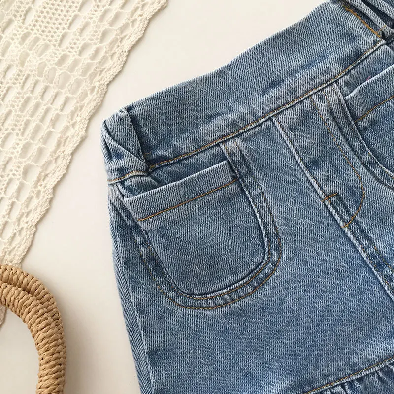 Летние комплекты детской одежды марлевая футболка с короткими рукавами для