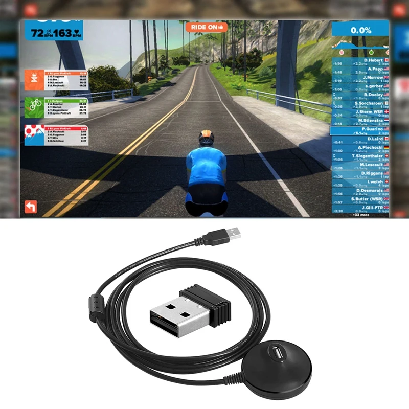 Велосипедный USB-адаптер-приемник ANT Stick для тренировок на велосипеде в помещении