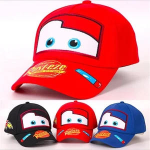 Imported Baby Boy Girl Baseball Cap Spring Summer Children Cute Hat Cartoon Pixar Cars Lightning McQueen 95 K
