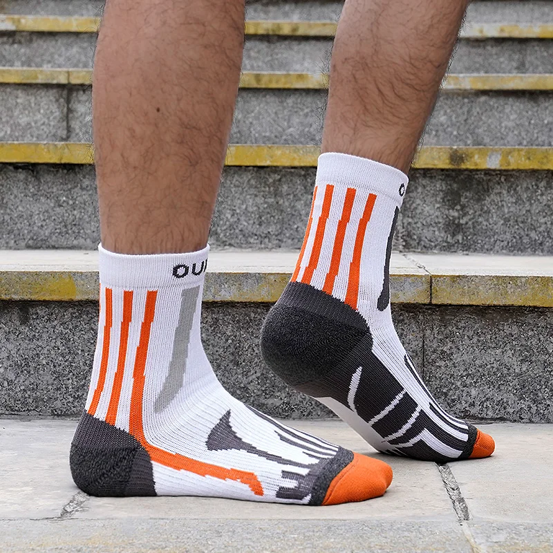 Oupower-высококачественные Компрессионные носки быстросохнущие дышащие с функцией