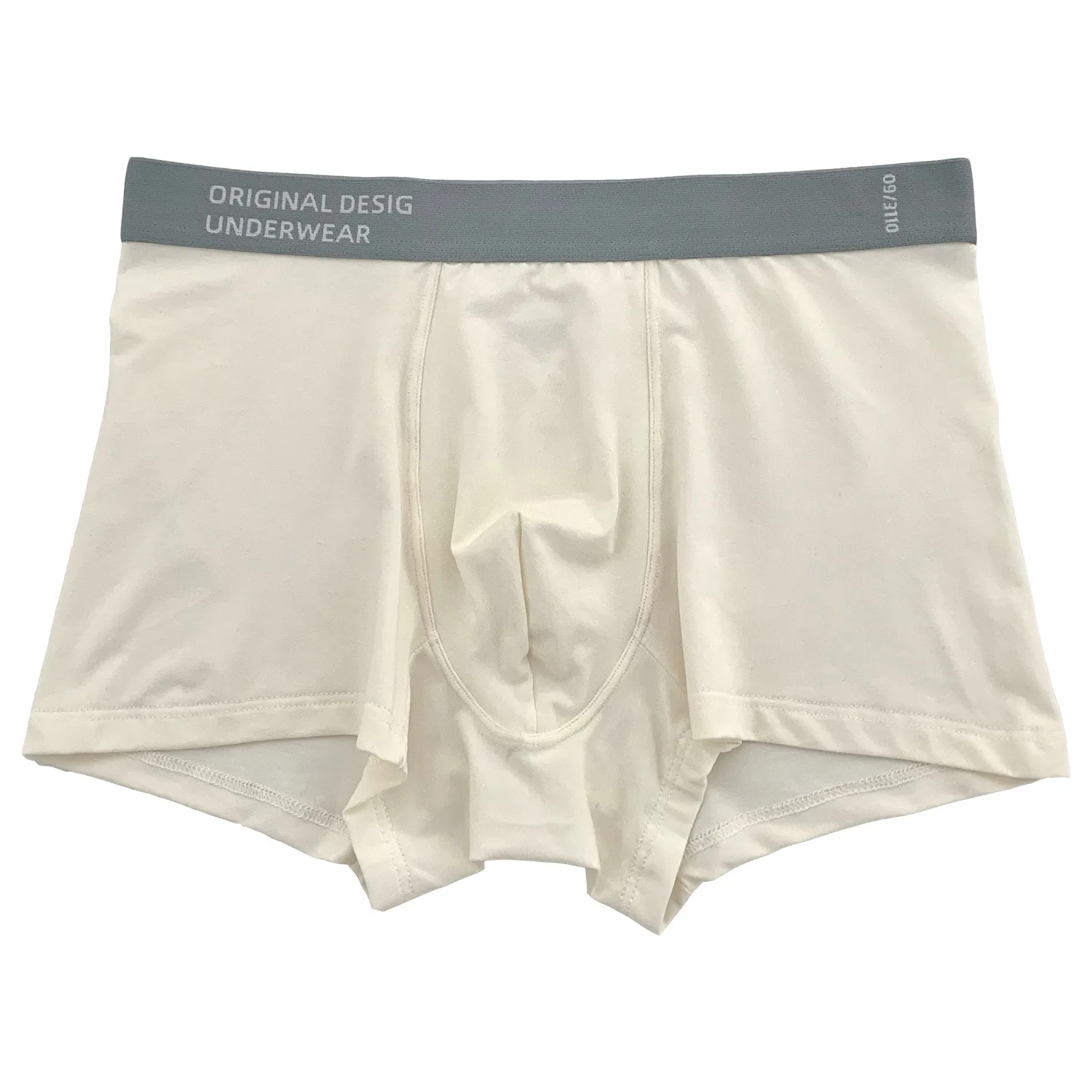 New Men's Inner modal Pants Simple Solid Breathable Mid rise Shorts 4PCS