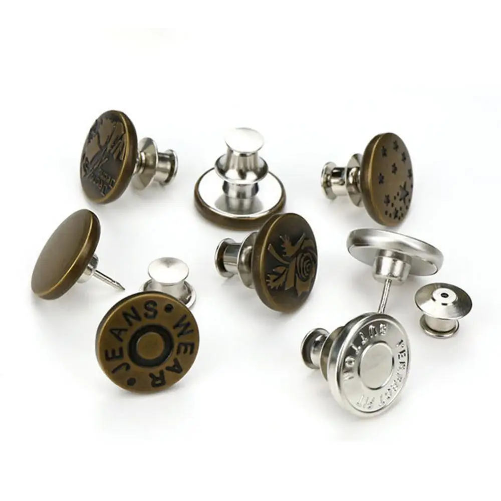 

Button DIY Sewing Sewing Accessories 2 Sets Pants Waist Tightness Adjustment Rivet Stud Snap Clasp Closure handmade Craft Clothi