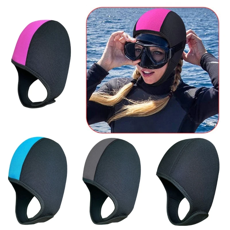 

Neoprene Wetsuit Hood Scuba Diving Hood for Men Women Youth Dive-Cap Surfing Thermal Hood for Swimming Canoeing-Sailing