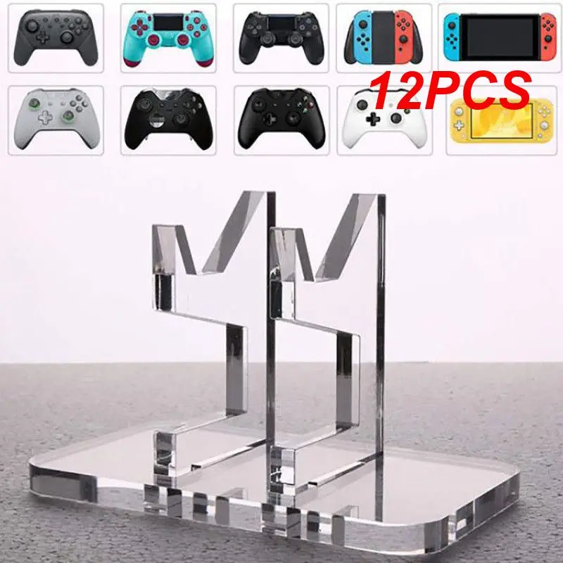 

12 шт., акриловые портативные игровые принадлежности, Универсальные высококачественные настольные стенды для демонстрации серии Ns, 1 ярус