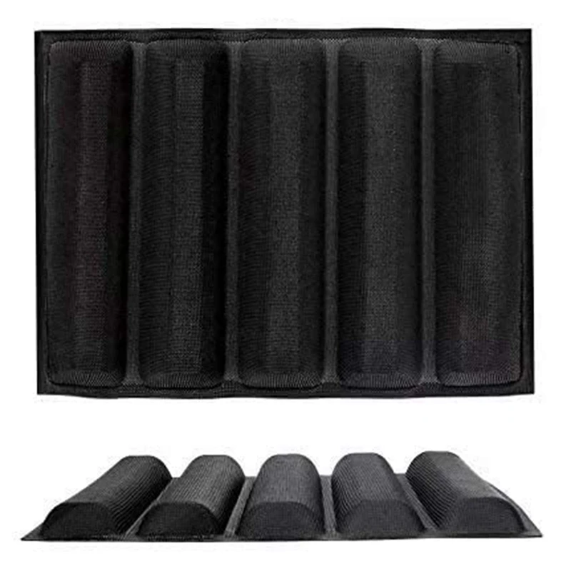 

2 Pcs Silicone Forms Moldes Para Pan,Perforated Bread Form,Bread Form Baking Tools,Non Stick Loaf Pan