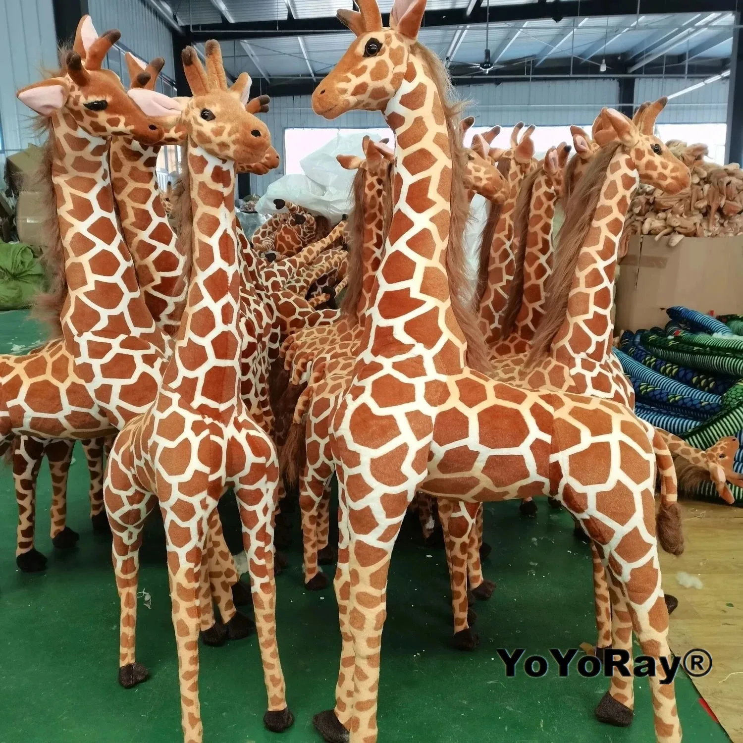 35-120CM Giant Real Life Giraffe Plush Toys High Quality Stuffed Animals Dolls Soft Kids Children Baby Birthday Gift Room Decor