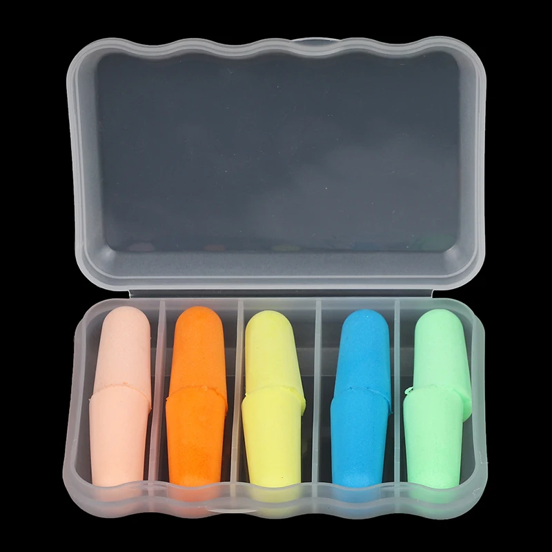 

1/2/3/5 Boxes Soft Foam Ear Plugs Sleep Noise Prevention Earplugs Travel Sleeping Noise Reduction Hearing Protection Health Care