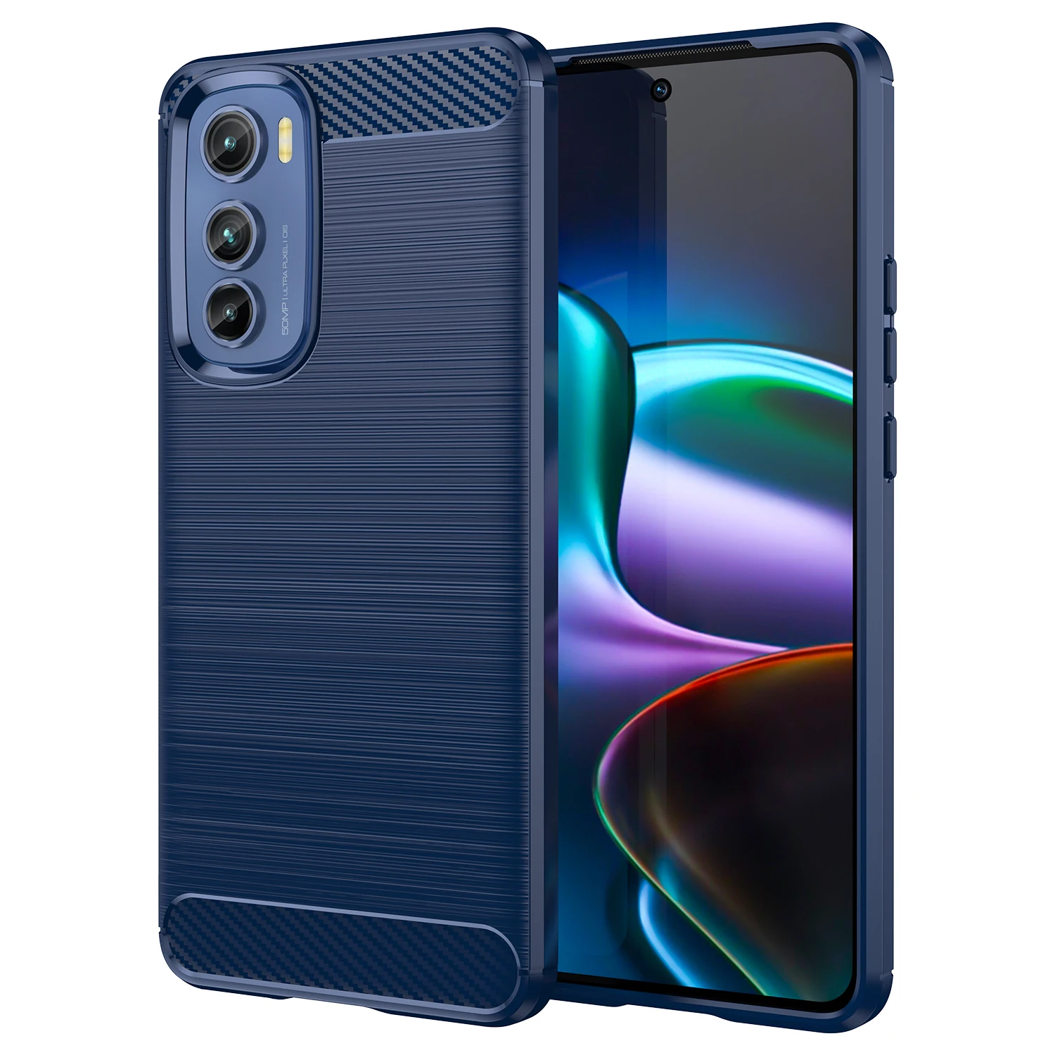 Чехол Motorola Edge30 мягкая силиконовая задняя крышка для Moto Edge 30 противоударные чехлы
