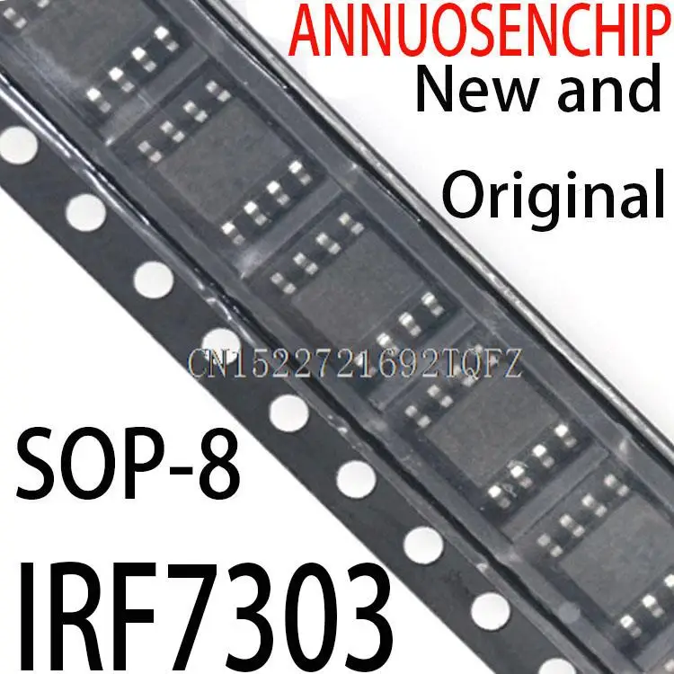 

100PCS New and Original IRF7303TRPBF SOP-8 F7303 IRF7303