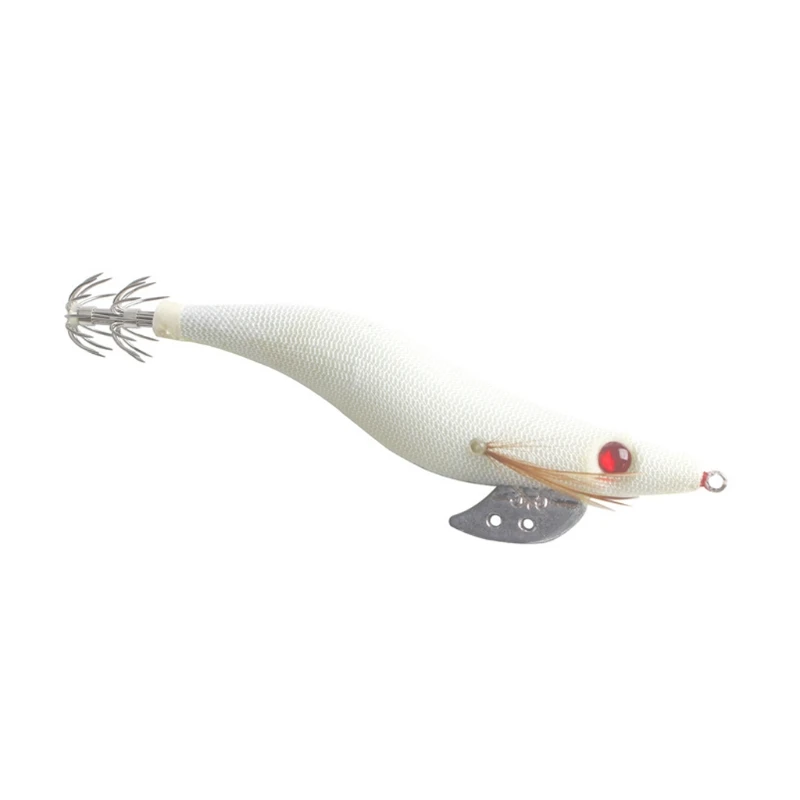 

13,3 см люминесцентная белая креветка, двухслойный зонтик, крючок для кальмара, отсадочные приманки, рыболовные приманки