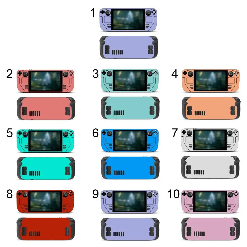 Okładka do zawijania konsola do gier dekoracyjne naklejki pokrowiec ochronny do pokładu parowego naklejka estetyczna skóra do pokładu parowego 6 Okładka do zawijania konsola do gier dekoracyjne naklejki pokrowiec ochronny do pokładu parowego naklejka estetyczna skóra do pokładu parowego 6