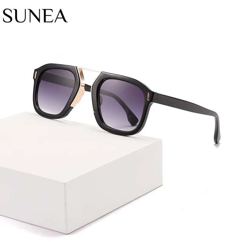

Women Sunglasses Fashion Pilot Sunglass Metal Bridge Sun Glasses Retro Black Leopard Luxury Designer UV400 Shade Eyewear for Men
